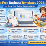 Top Free Business Templates 2026 to Grow Your Online Business Faster