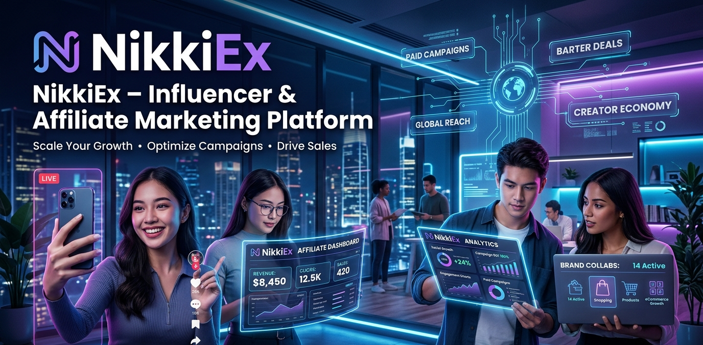 NikkiEx Influencer Platform: India